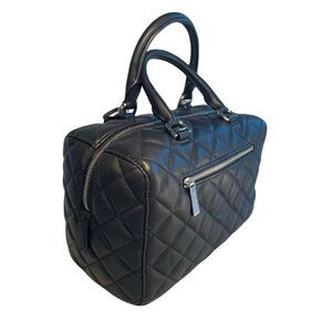 B1 MICHAEL KORS Handbag Lamb Leather RUNWAY SAMPLE Black